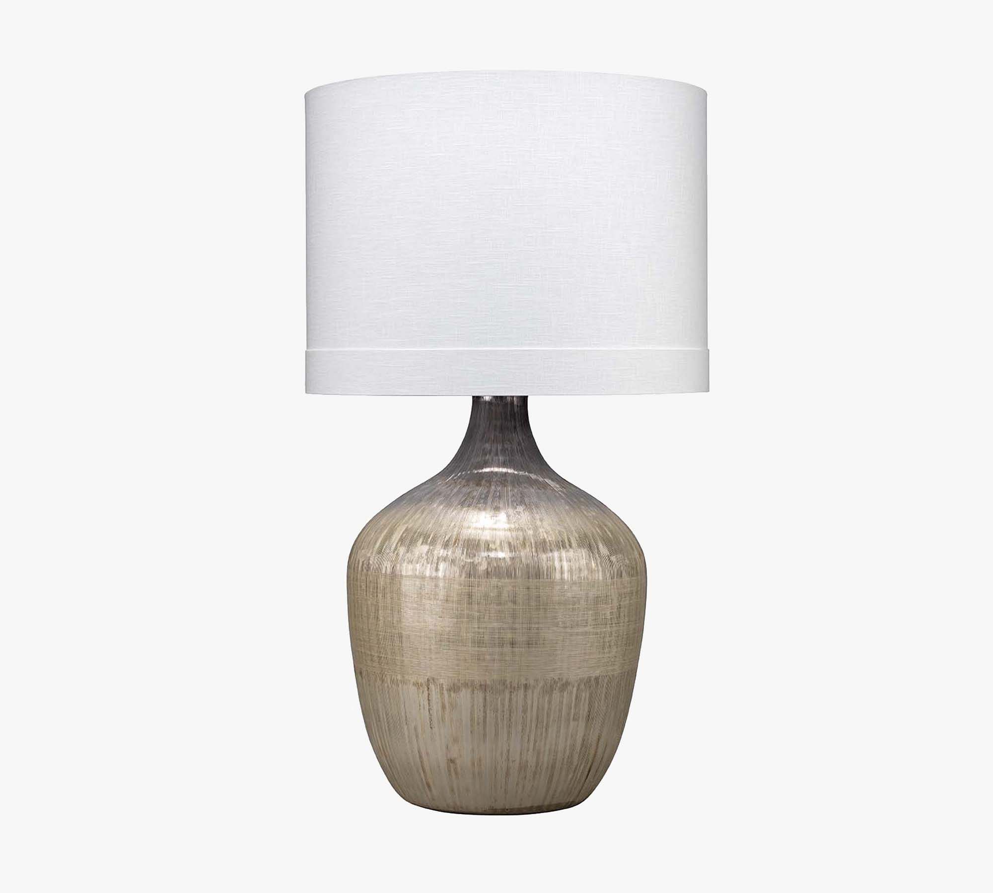 Glenair Etched Glass Table Lamp (35")