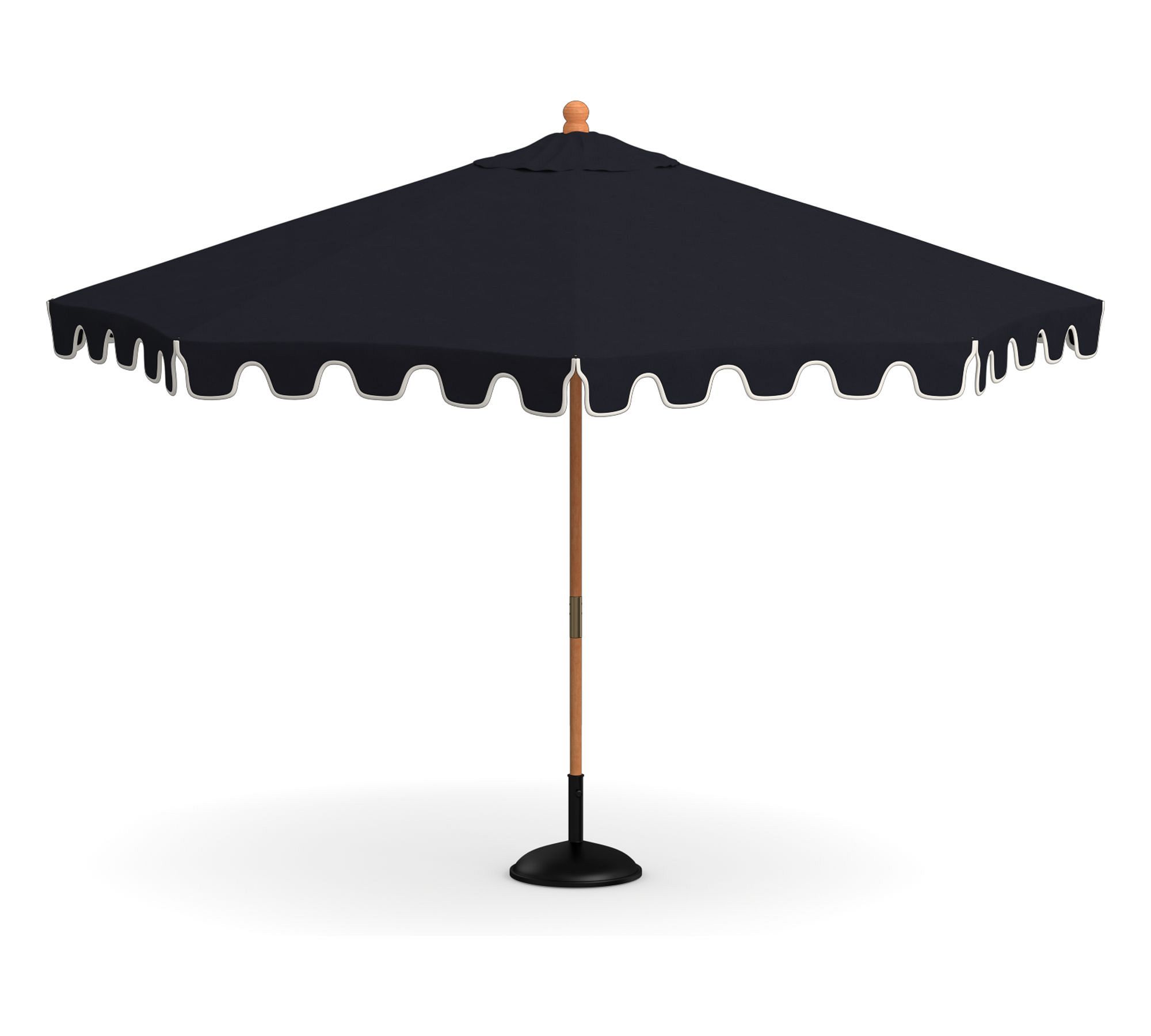 Premium 9' Round Portofino Patio Umbrella – Eucalyptus Tilt Frame​