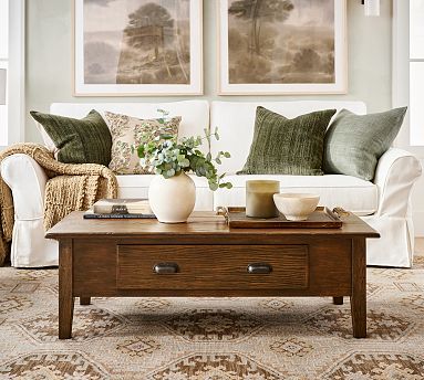 Pottery Barn - We spy our Alexandra Coffee Table looking equal parts chic &  cool in @styleconme's dreamy home 💕 ​ Shop the Alexandra collection