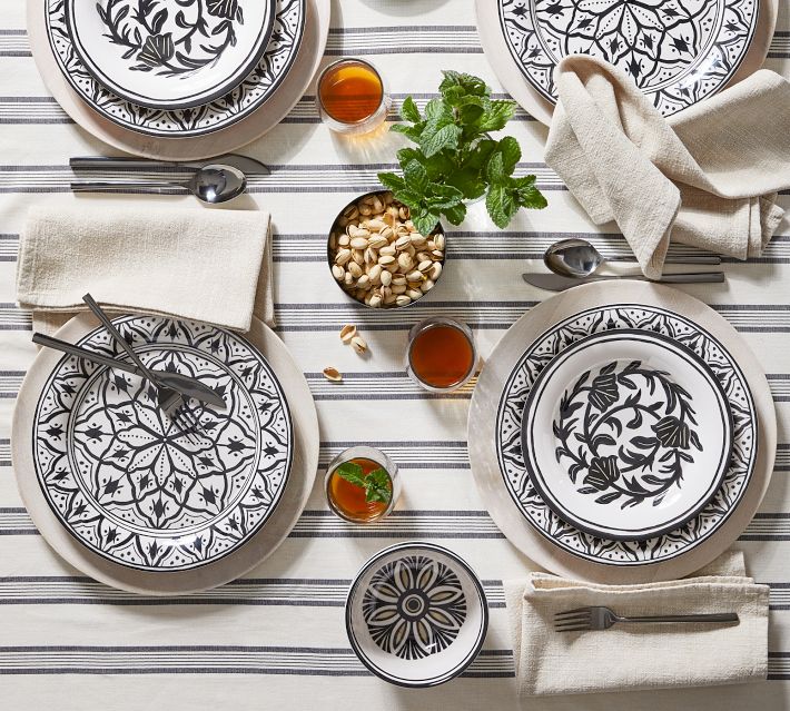 Marrakesh Melamine 12-Piece Dinnerware Set