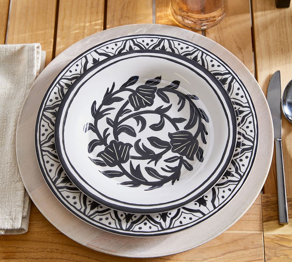 Marrakesh Melamine 12-Piece Dinnerware Set