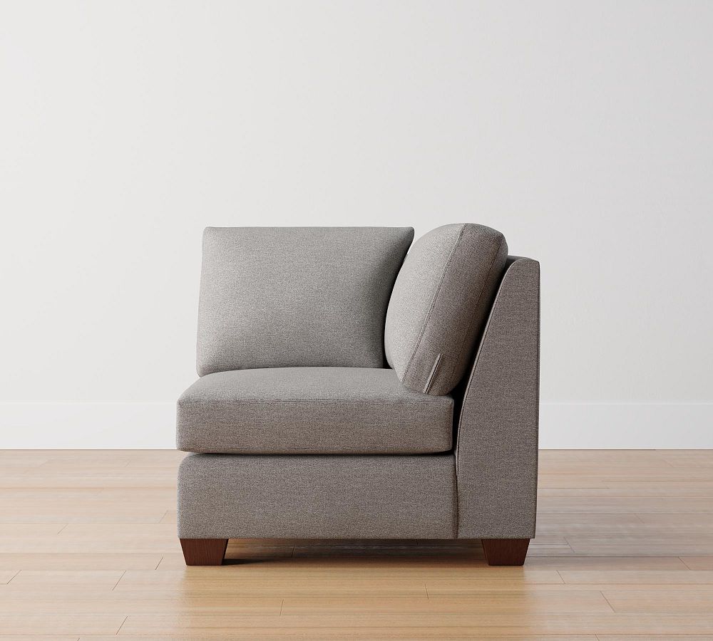 Build Your Own York Slope Arm Upholstered Sectional Pottery Barn