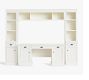 Aubrey Executive Desk Office Suite with Cabinets (104&quot;)