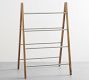 Acacia Wood Outdoor Collapsible Towel Rack