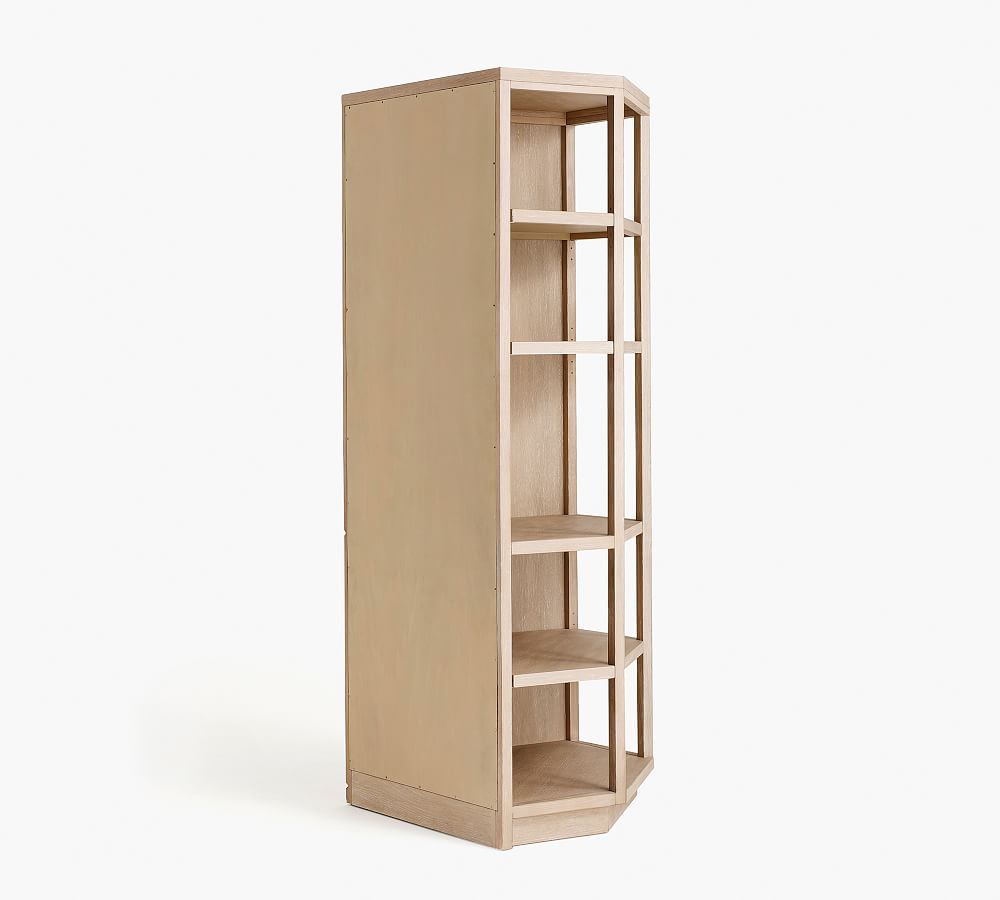 Pottery barn deals corner bookcase