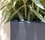 Lightweight Handcrafted Fiber stone Cube Indoor/Outdoor Planter