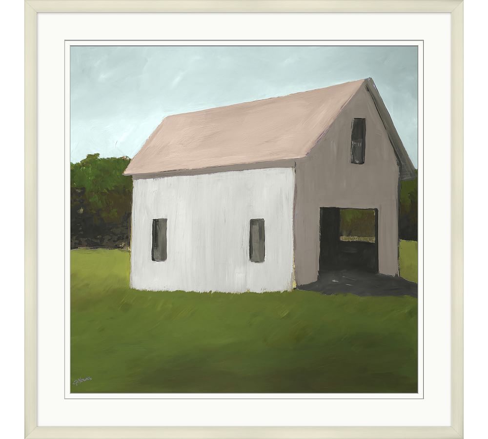 Little Barn 1 Framed Canvas