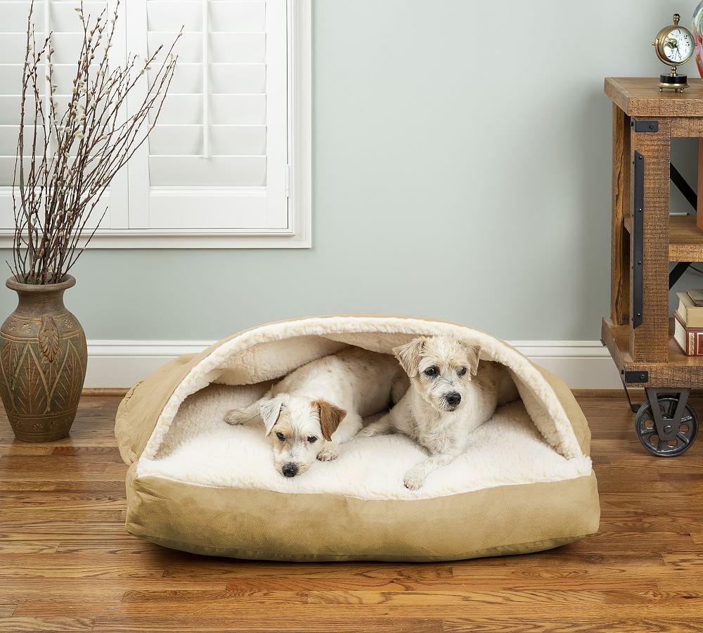 Rectangle Pet Cave Dog Bed