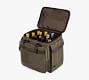 Greenpoint Waxed Canvas 12 Bottle Wine Rolling Cooler