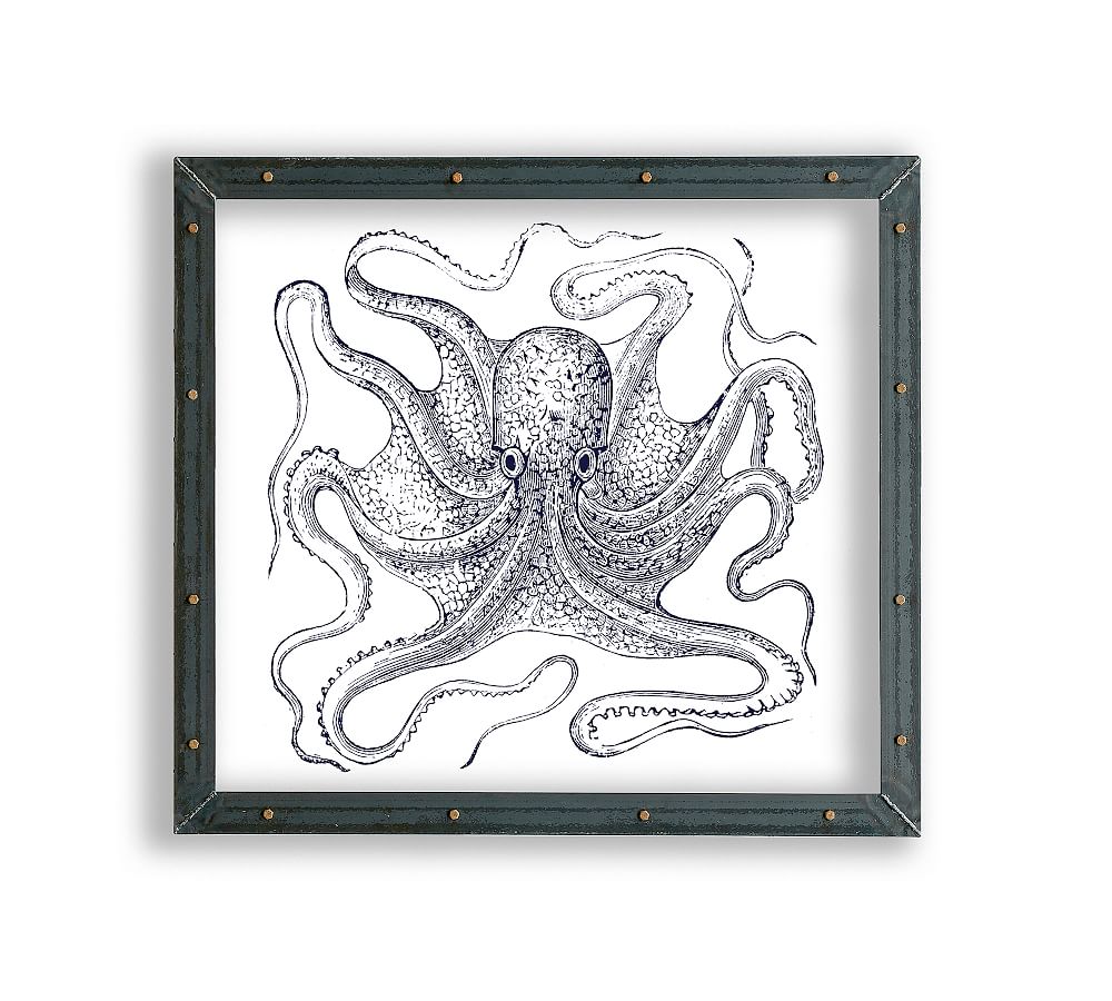 Octopus Framed Acrylic Print