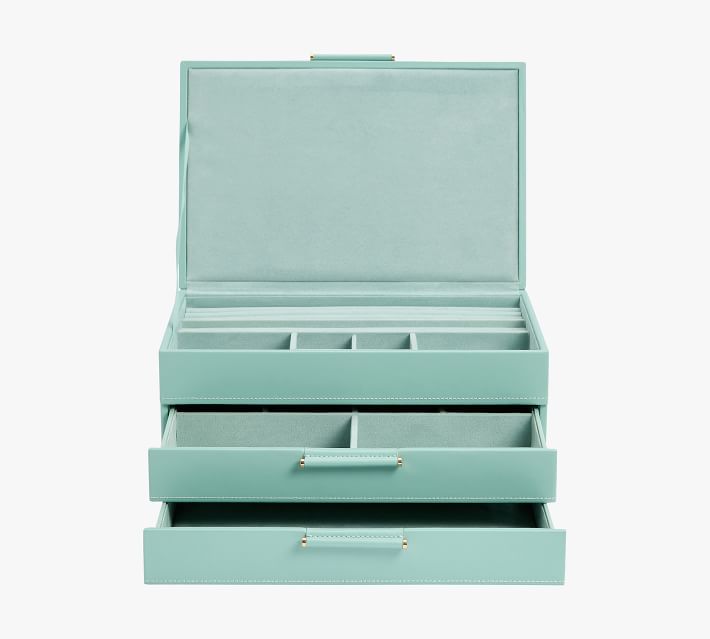Handmade Luxury Jewelry Storage Box with Jade, Carnelian, Garnet –  BoutiqueByMariam