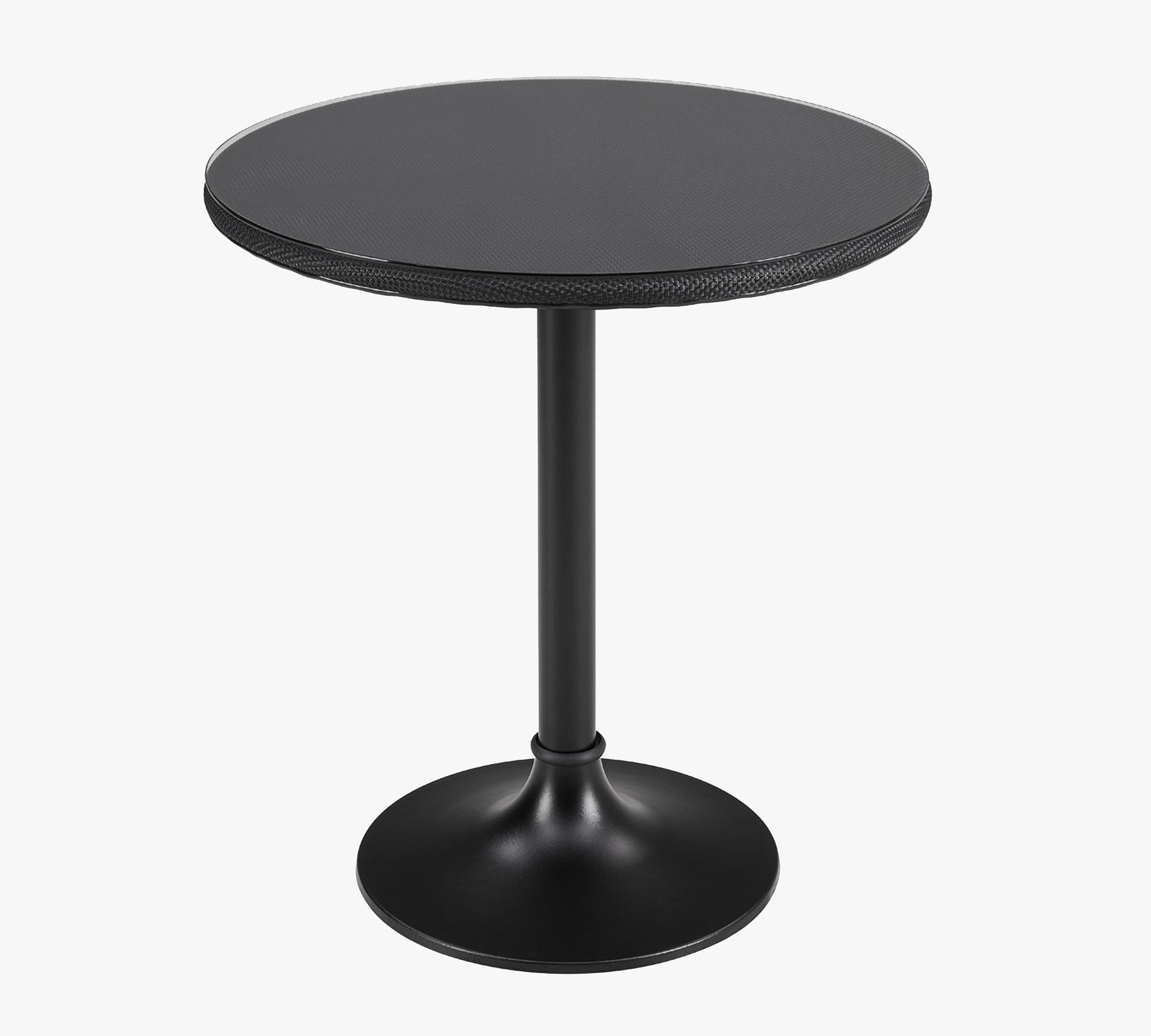 Celano Round Glass Top Pedestal Bistro Table (29")