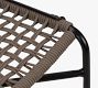 Perkins Metal &amp; Rope Outdoor Dining Chairs - Set of 2