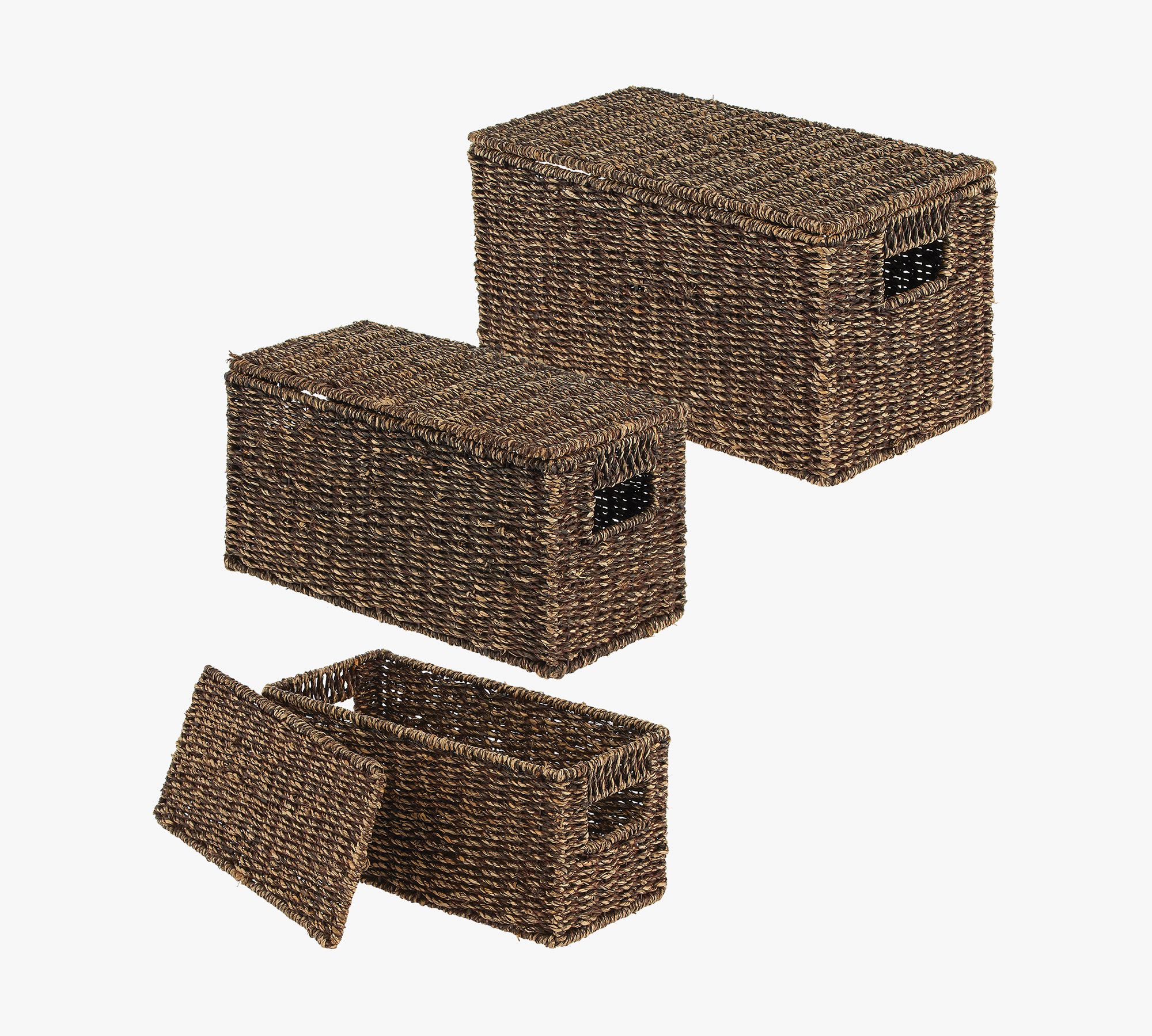 Mia Seagrass Baskets - Set of 3