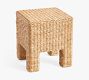 Cardiff Square Woven Side Table (18&quot;)