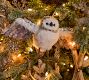 Furry Owl Ornament