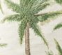 Palm Tree Embroidered Pillow