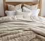 European Ribbed Linen Sham | Pottery Barn