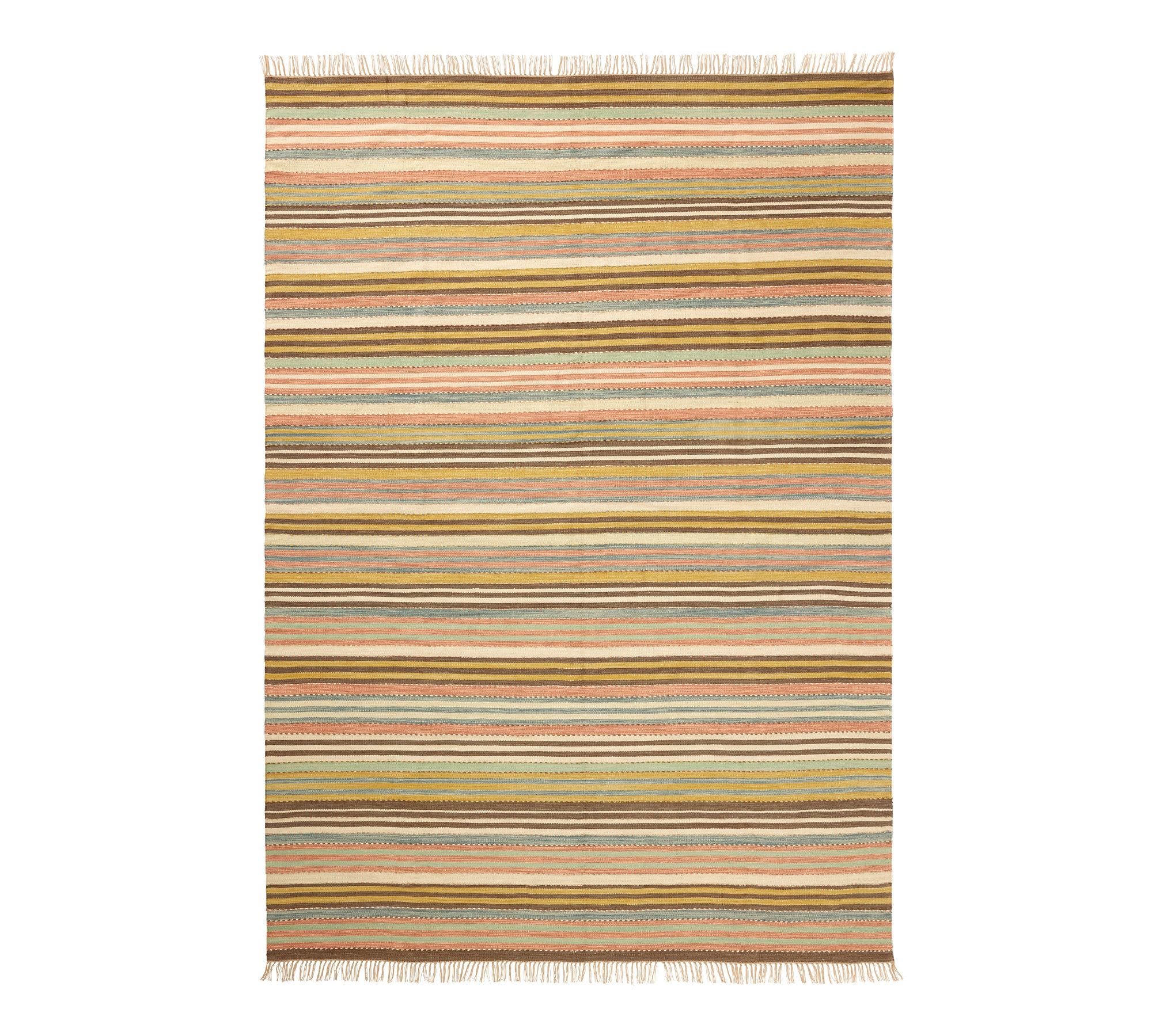 Kase Striped Outdoor Performance Rug