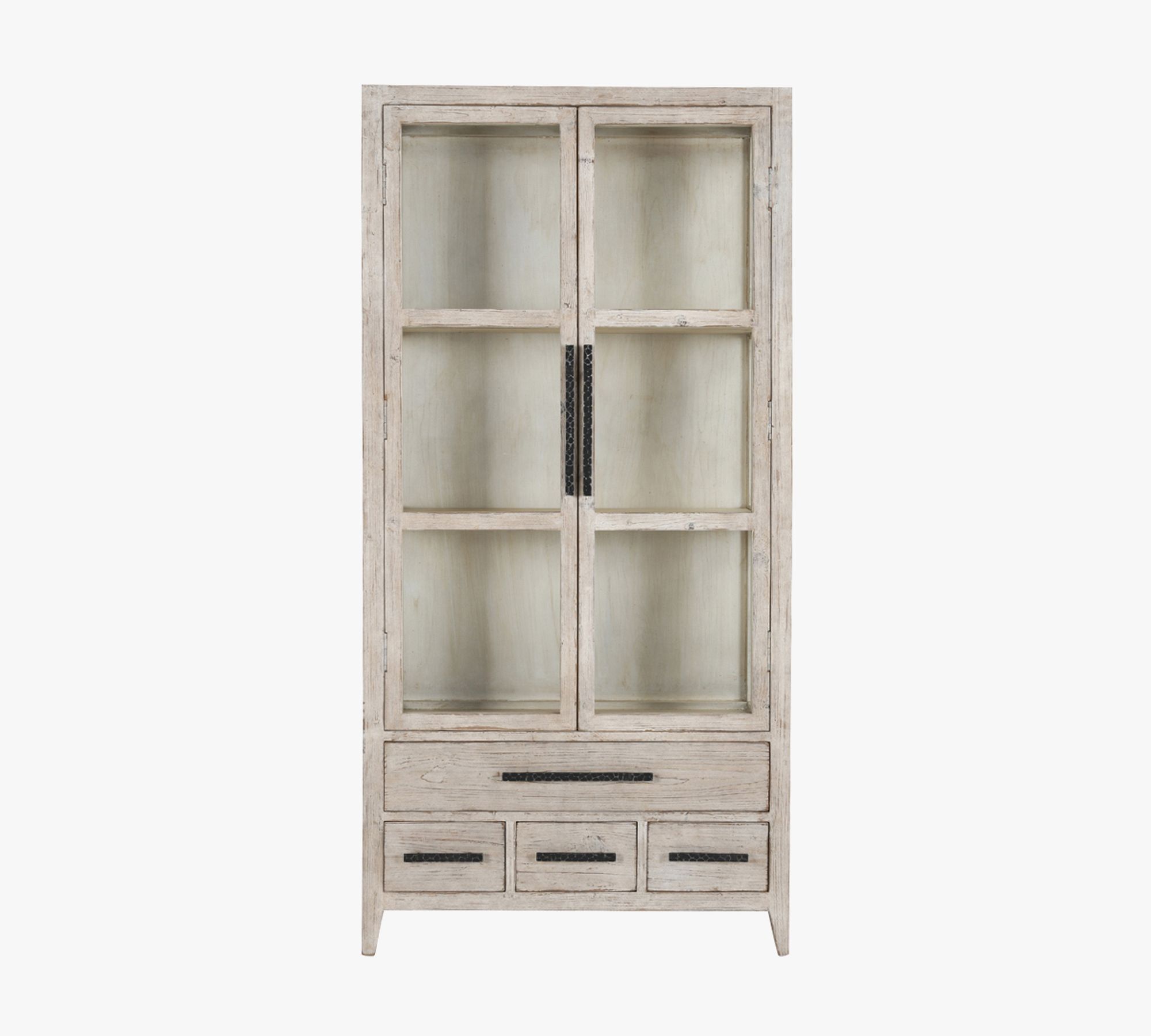 Jonas Reclaimed Wood Display Cabinet (43")