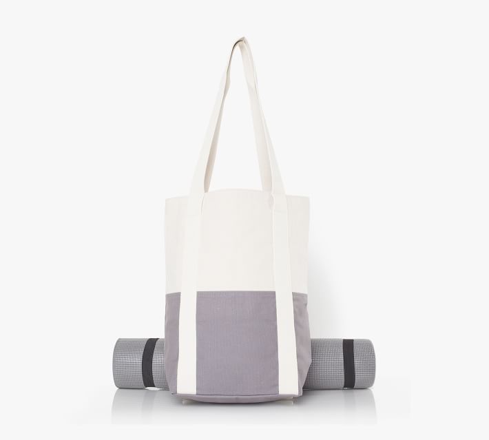 WHITE AS IVORY Yoga Mat Bag, Lightweight Tote Bag