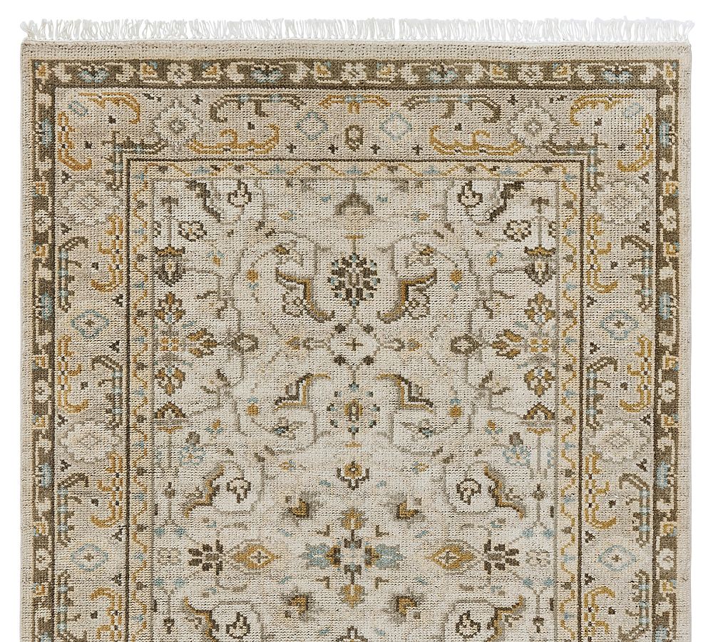 Galvin HandKnotted Wool Rug Pottery Barn