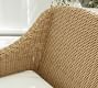 Hampton All-Weather Wicker Swivel Dining Chair