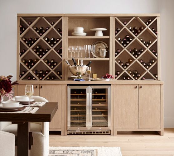 Pottery barn deals bar cabinet