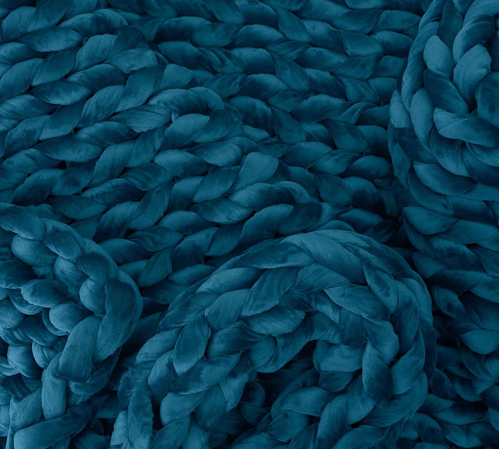 Bearaby Velvet Napper Weighted Blanket Pottery Barn