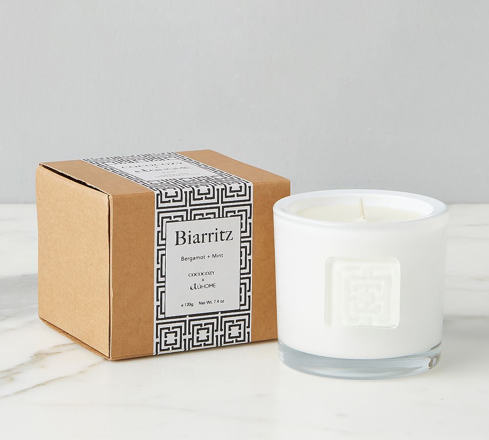 COCOCOZY x et&#250;HOME Ali Scented Glass Candle - Bergamot Mint