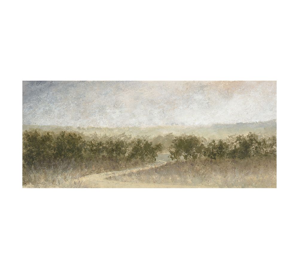 Winding Path Wall Mural By Aileen Fitzgerald on Canvas