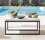 Malibu Metal &amp; Concrete Wide Outdoor Coffee Table (40&quot;)