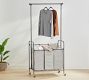 Clothing Rack With Laundry Sorter Bags