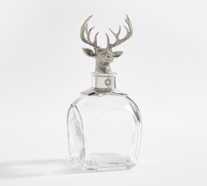 Figural Stag Liquor Decanter