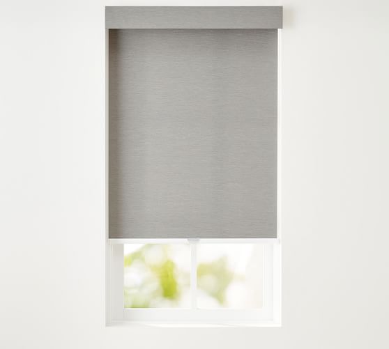 Custom Light Filtering Cordless Roller Shade Pottery Barn