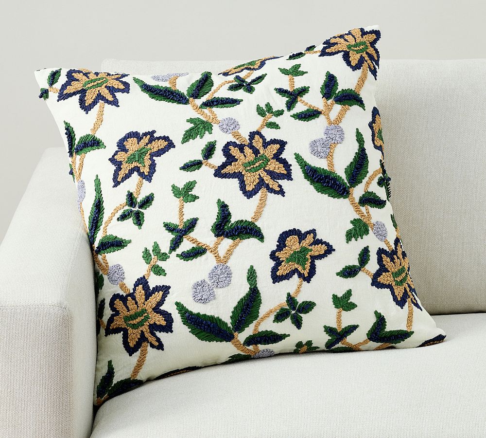 Acel Embroidered Pillow