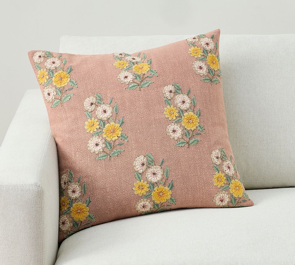 Laila Embroidered Pillow