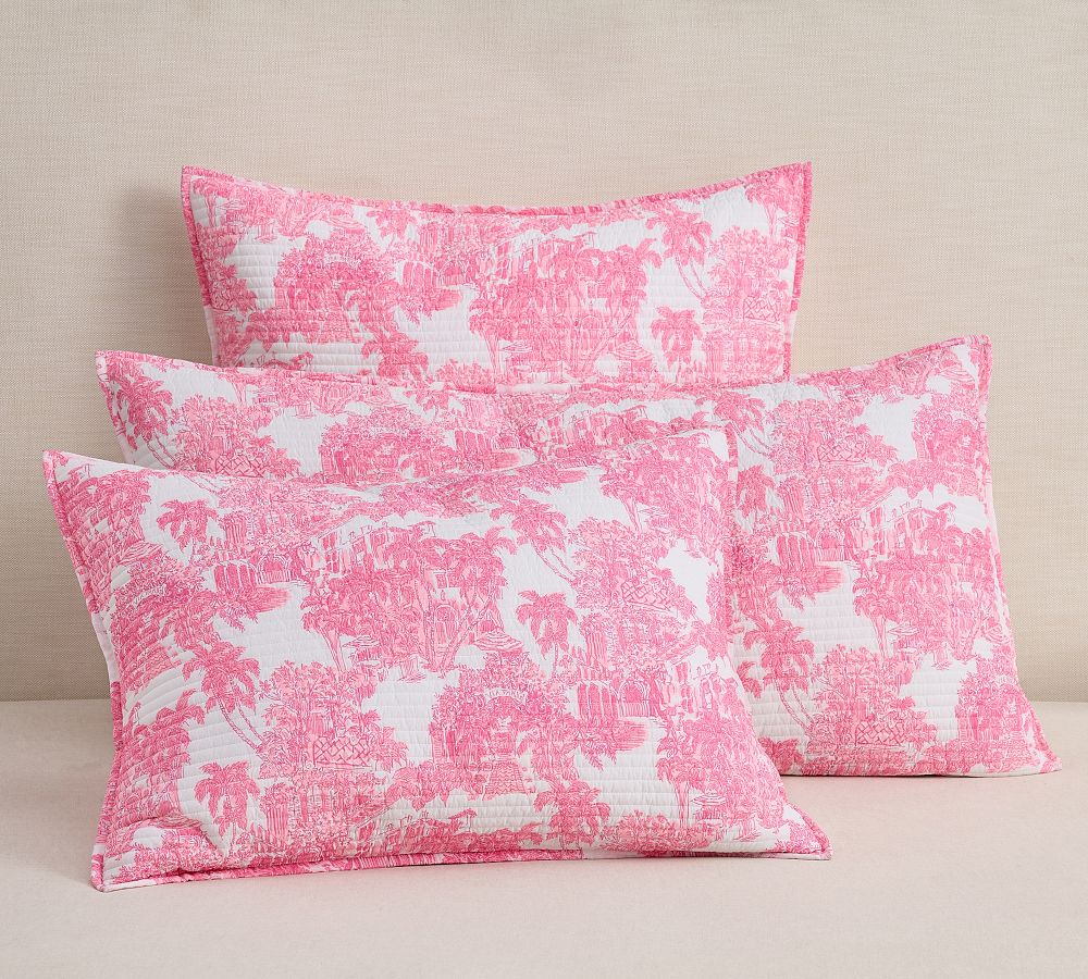 Lilly Pulitzer Palm Beach Quilted Sham