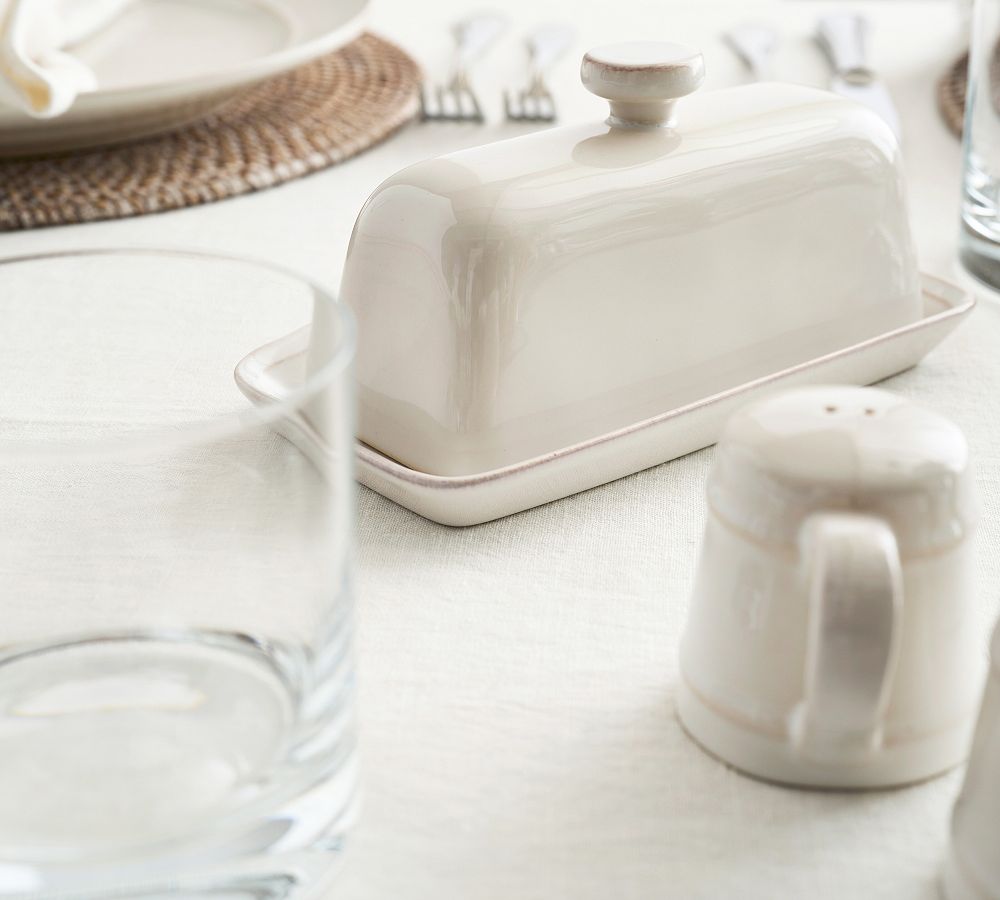 Pottery barn shop butter dish