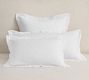 Eyelet Organic Percale Sham