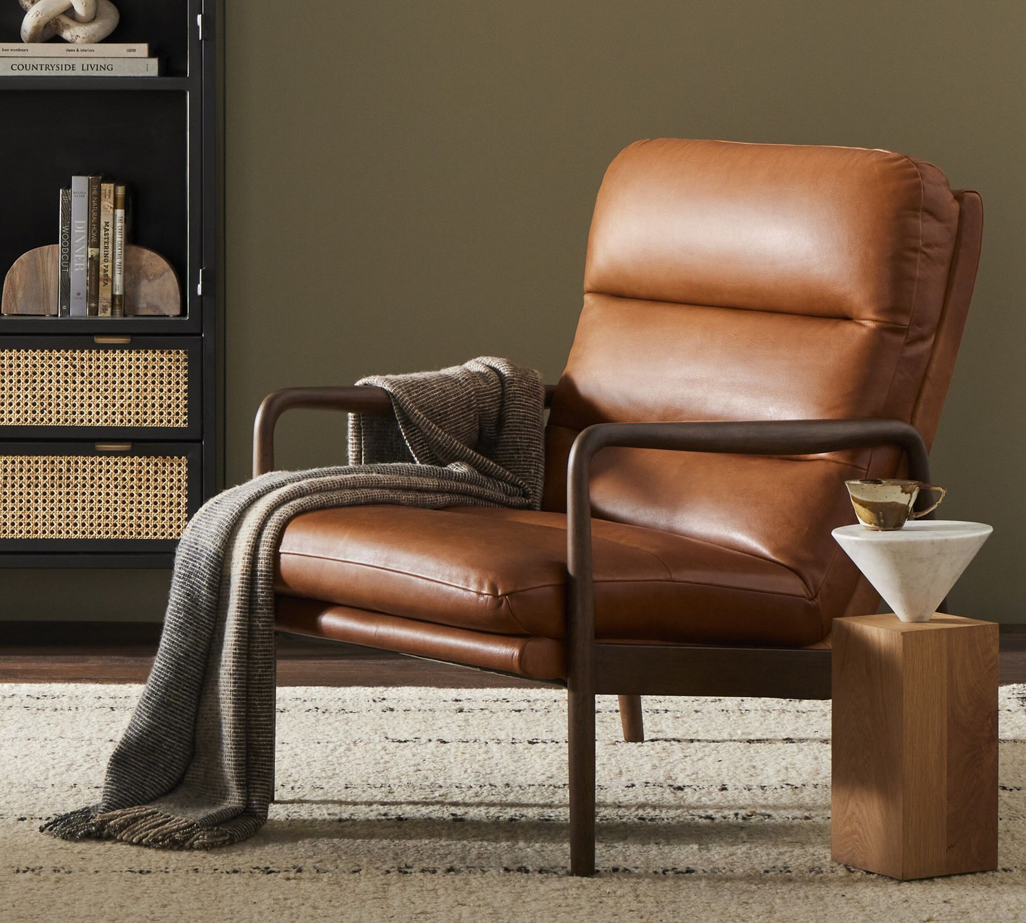 Frankie Leather Chair