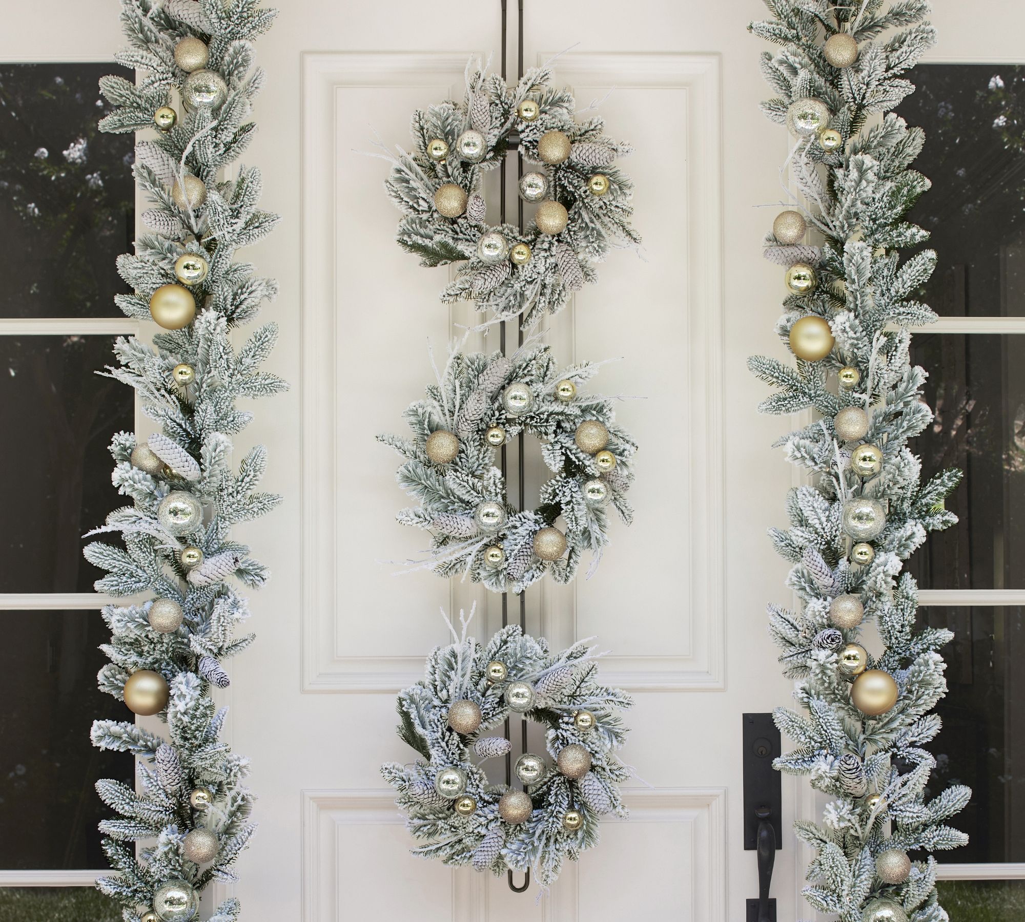 Triple Wreath Hanger