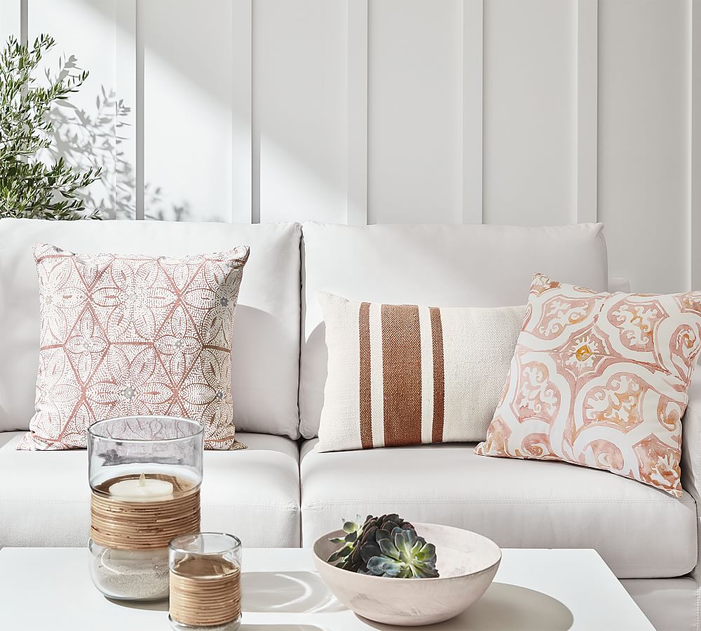 Jenara Printed Outdoor Throw Pillow Pottery Barn