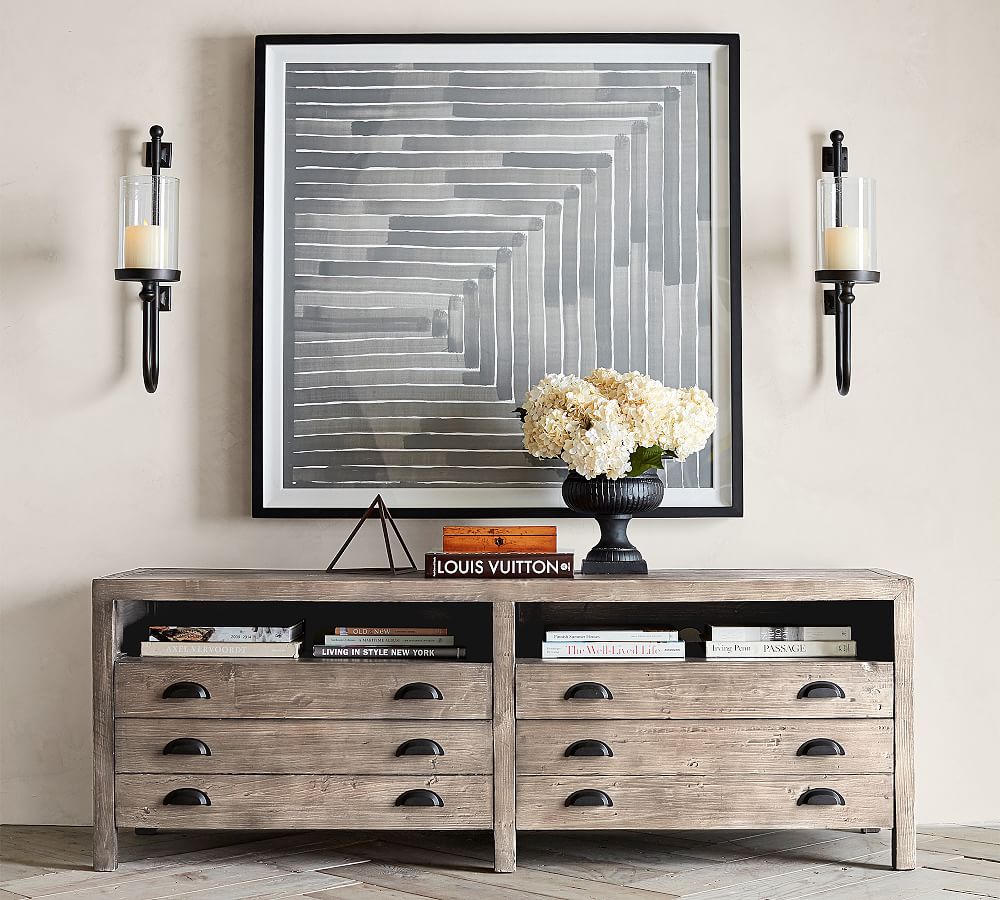 Architect's Reclaimed Wood Media Console