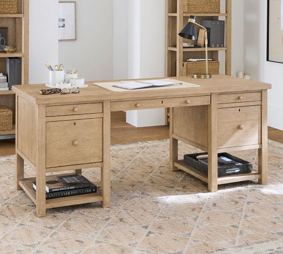 Executive farmhouse store desk