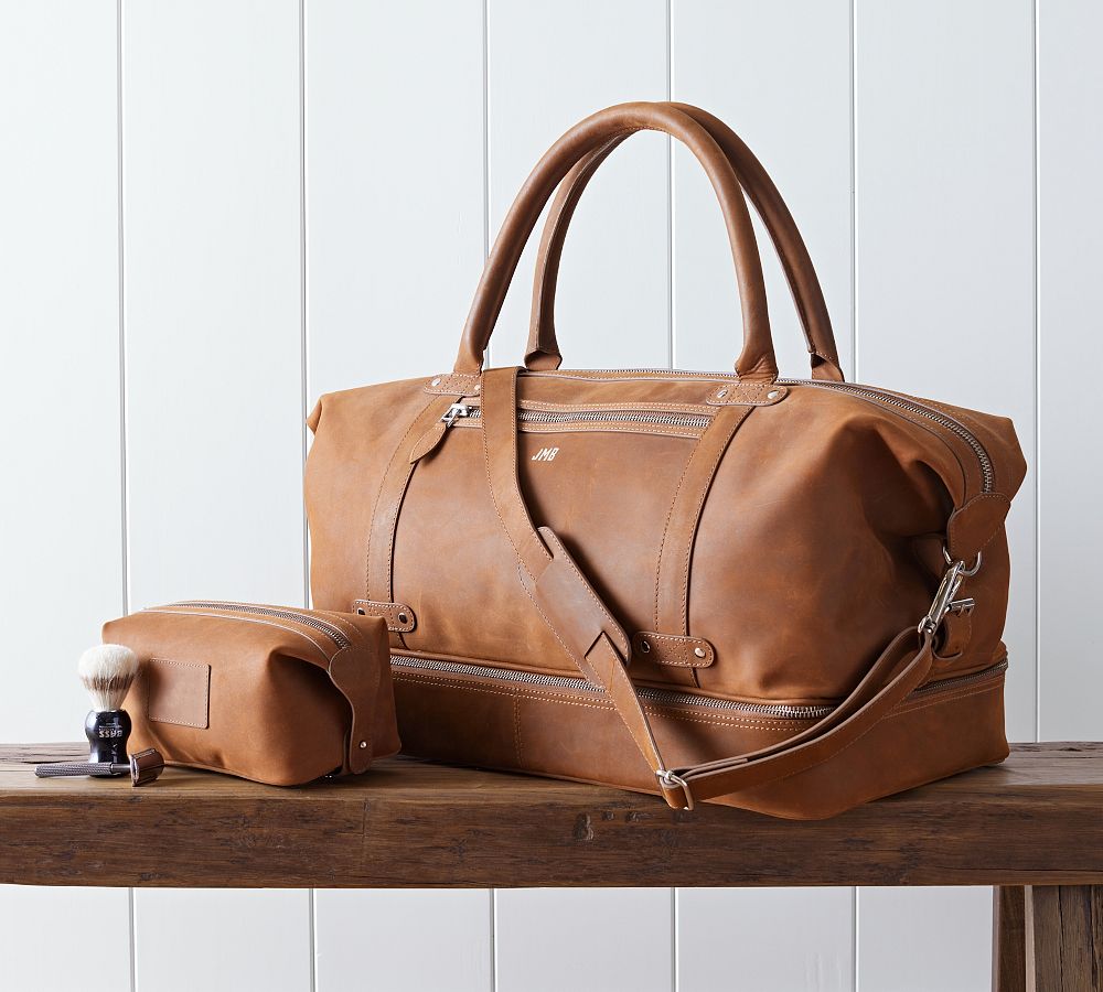Grant Leather Weekender | Pottery Barn