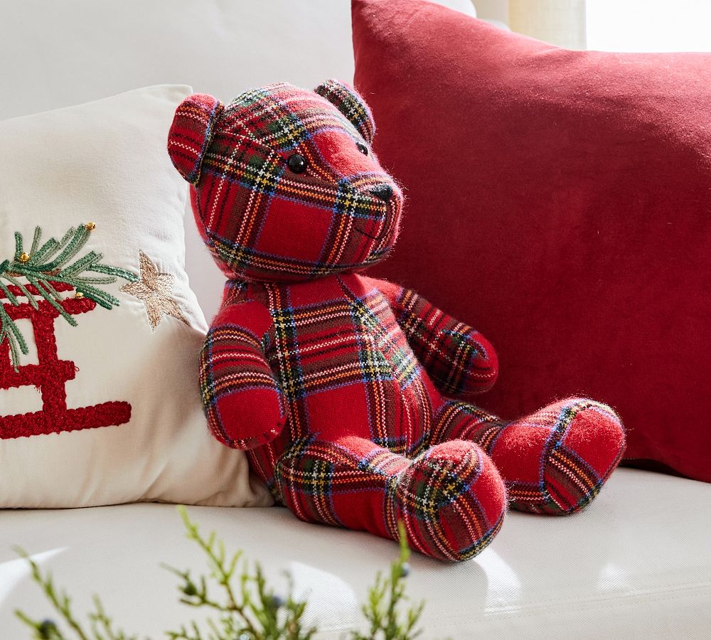 Pottery barn best sale plaid pillow