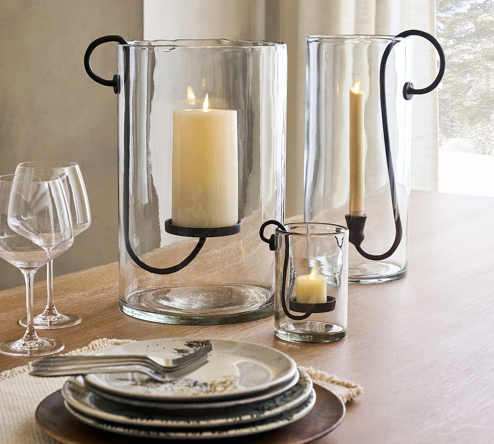 Floating Glass Candleholder