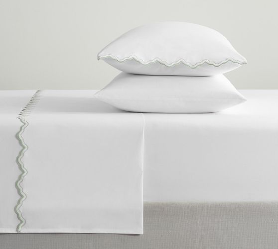 Parker Organic Percale Sheet Set