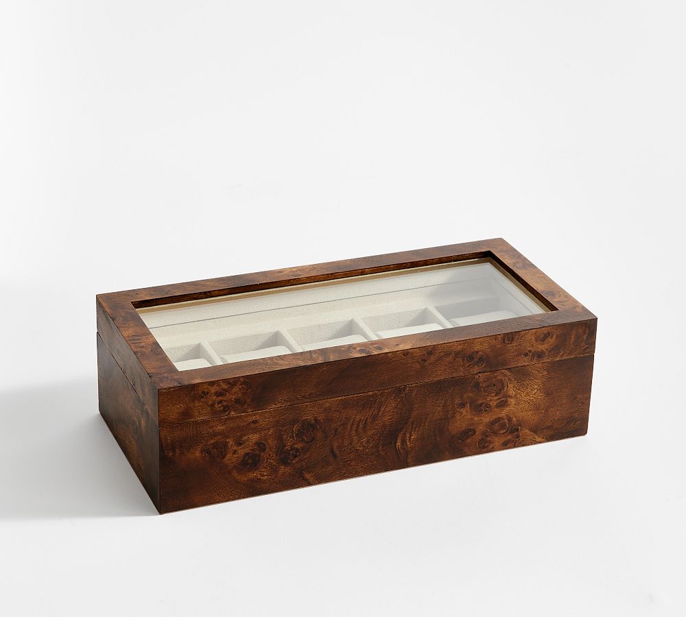 Burlwood Watch Box